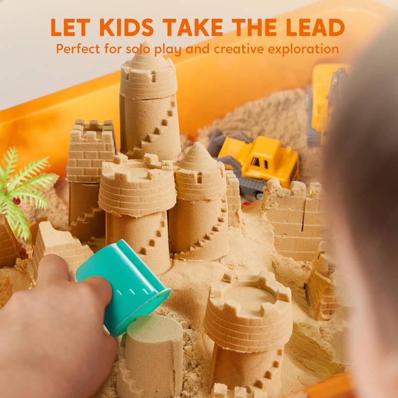 Construction Sensory Bin for Toddlers