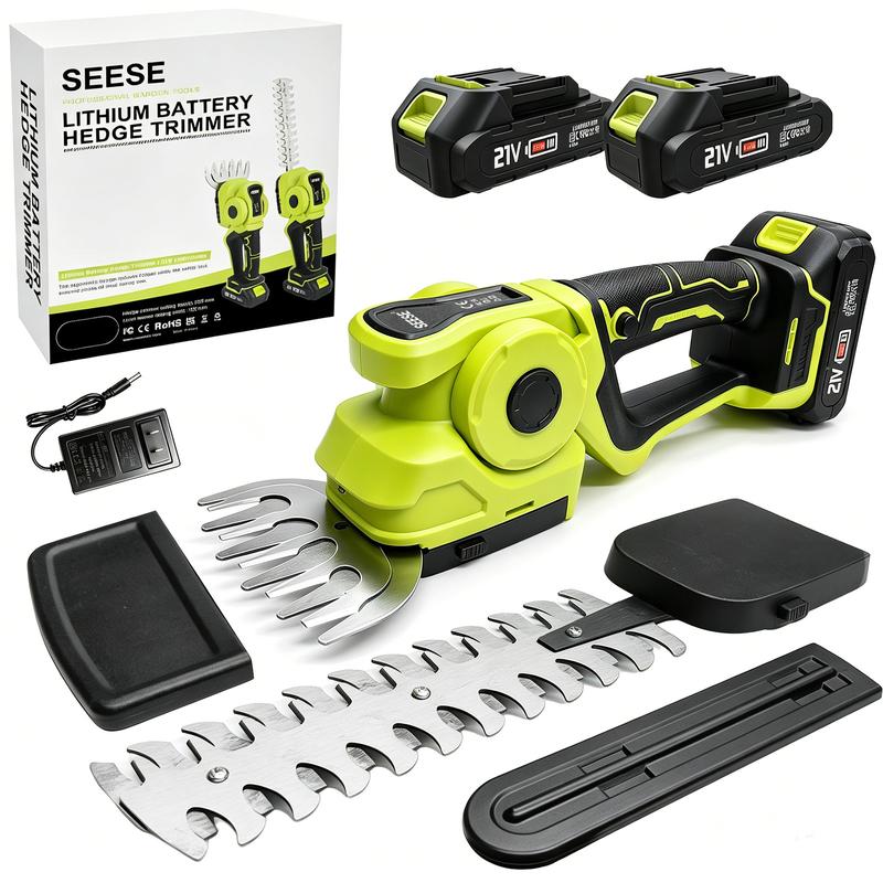 Cordless 2-in-1 Grass Shear & Shrub Trimmer